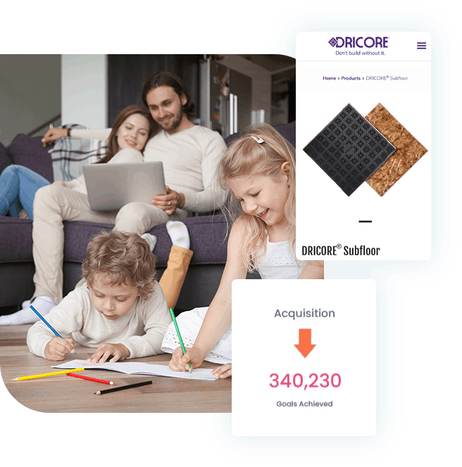 Dricore web design